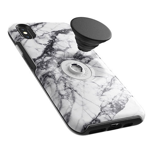 OtterBox Otter + Pop Symmetry Case iPhone Xs Max - White Nebula